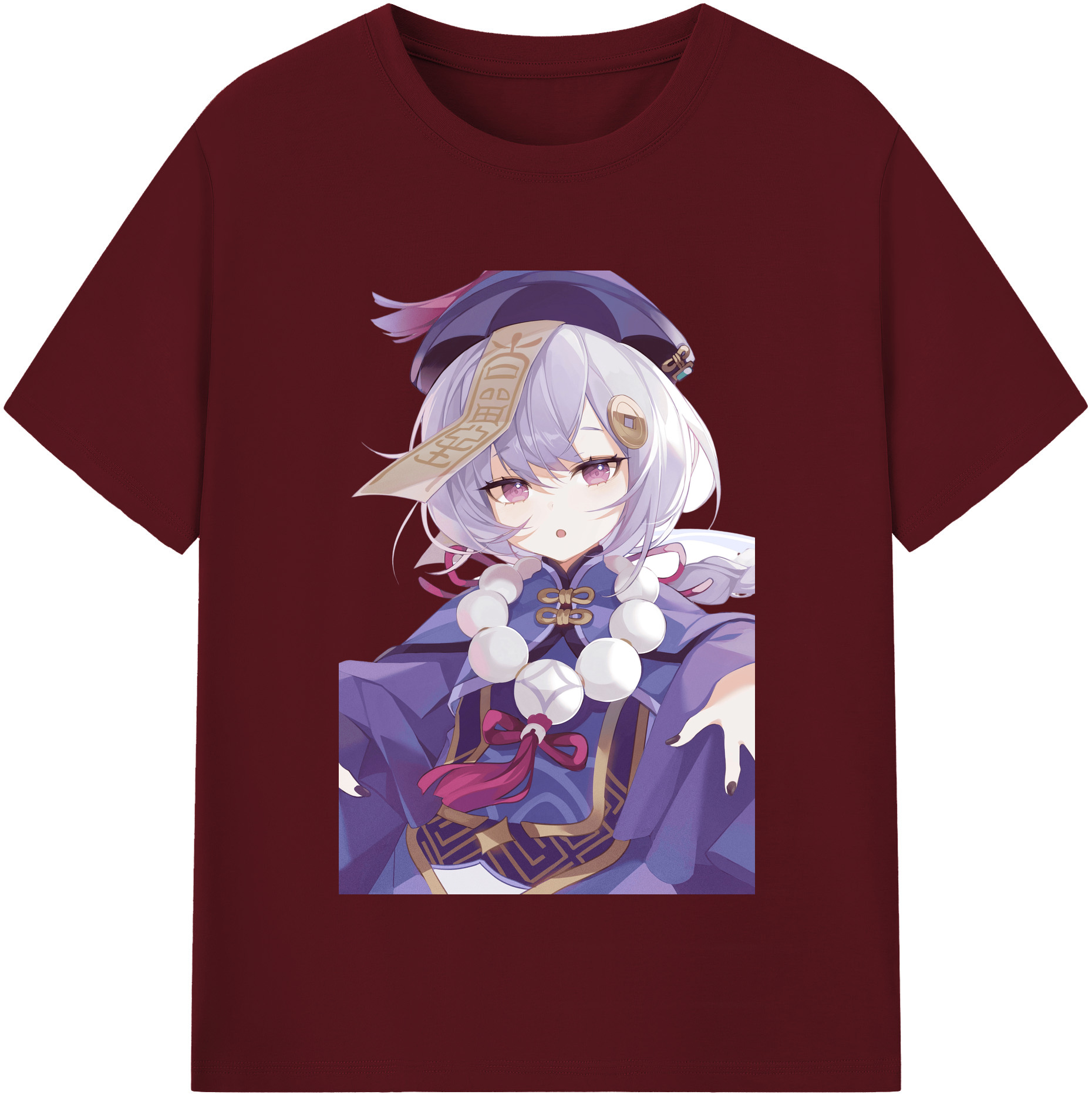げんし神 七七 なな  genshin Nana 綿100％半袖Tシャツ（フロントプリント）